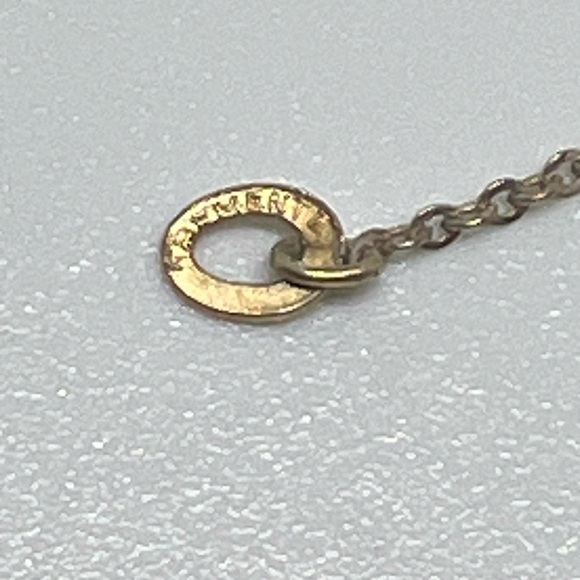 Vintage Krementz Rose Pendant Necklace - Picture 4 of 4